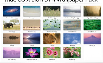 Mac OS X Wallpapers Pack