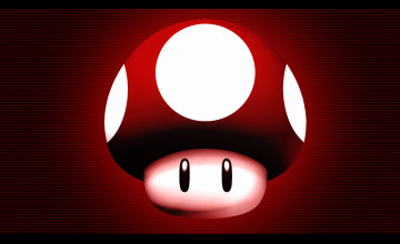 Mario Mushroom Wallpaper