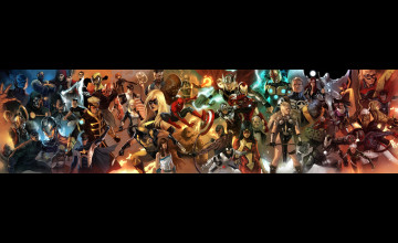 Marvel Dual Monitor Wallpapers