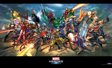Marvel Super Heroes Wallpaper