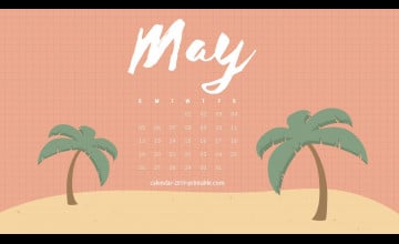 May 2019 Calendar Wallpapers