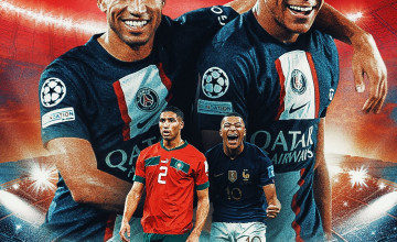 Mbappe And Hakimi Wallpapers