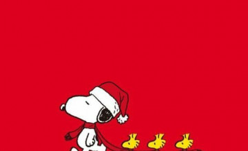 Merry Christmas from Snoopy Wallpapers
