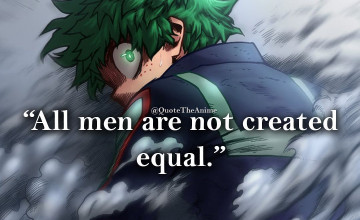 MHA Quotes Wallpapers