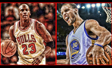 Michael Jordan And Stephen Curry Wallpapers