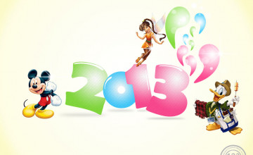 Mickey Mouse New Years Wallpapers