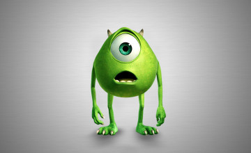 mike wazowski wallpaper wallpapers kinder uganda international kids smile maker