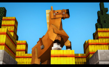 Minecraft Horse Wallpapers
