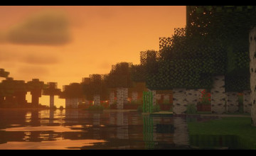 Minecraft Sunset