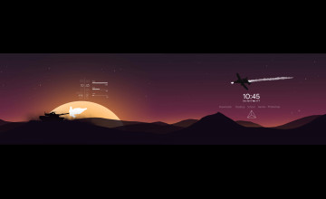 Minimalist Dual Monitor Wallpapers