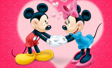 Minnie And Mickey Mouse