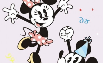 Minnie Mouse Simple Wallpapers