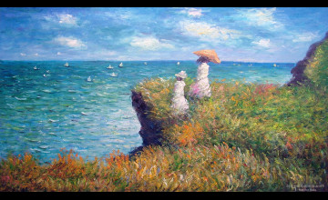 Monet Paintings Wallpaper