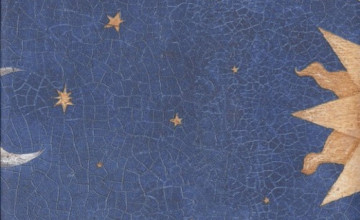 Moon and Stars Wallpaper Border