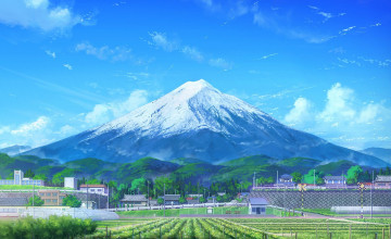 Mount Fuji Anime Wallpapers