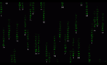 Moving Matrix Code Wallpaper
