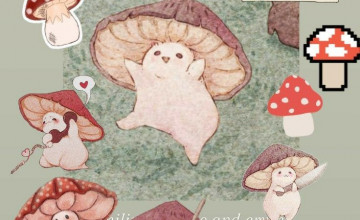 Mushroom Drawing Wallpapers