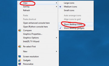 My Desktop Wallpapers Disappeared