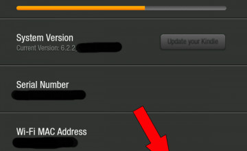 get mac address for kindle paperwhite