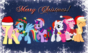 My Little Pony Christmas Wallpapers