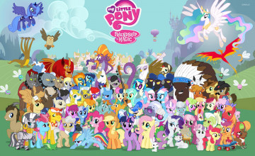 My Little Pony Wallpapers 1366x768