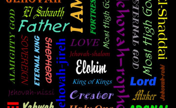Names of God Wallpaper