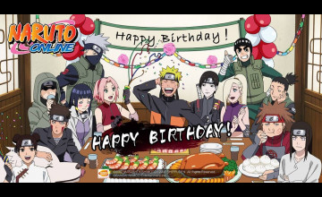 Naruto Birthday Wallpapers