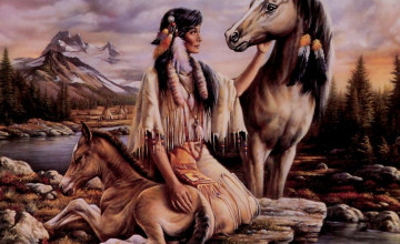 Native American Art Wallpapers