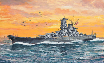 Navy Battleship Wallpaper