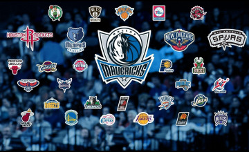 NBA Team Logos Wallpaper 2016