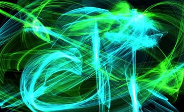 Neon Green and Blue Wallpapers