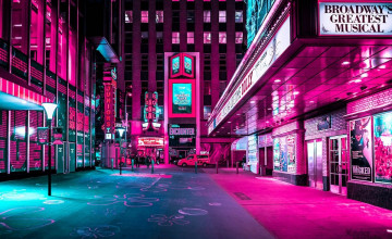 Neon Lights Aesthetic Wallpapers