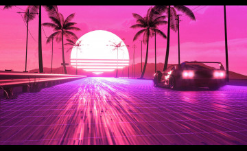 Neon Pink Aesthetic Wallpapers