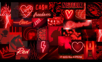 Neon Red Wallpapers