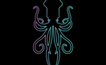 Neon Squid Wallpapers