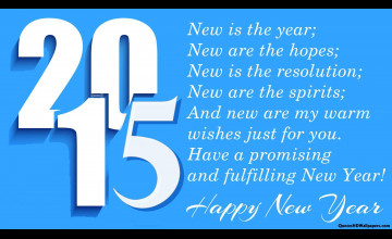 New Year 2015 Greetings