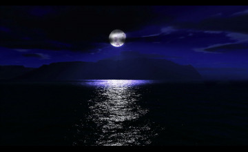 Night Moon Desktop