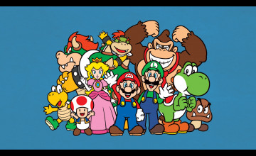 Nintendo Happy Birthday Wallpaper