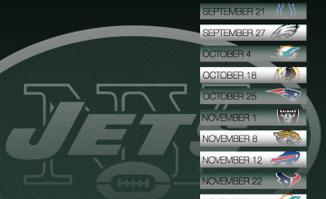 NY Jets Wallpaper 2015 Schedule
