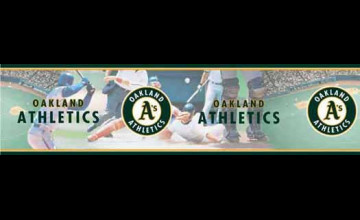 Oakland A\'s Wallpaper Border