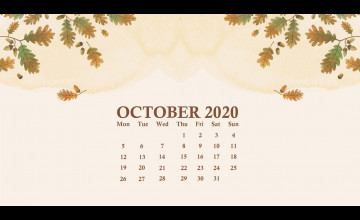 October 2020 Wallpapers