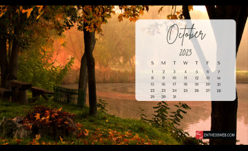 October 2023 Calendar Wallpapers