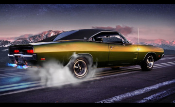 Old Muscle Cars Wallpaper