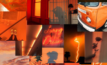 Orange Aesthetic Wallpapers
