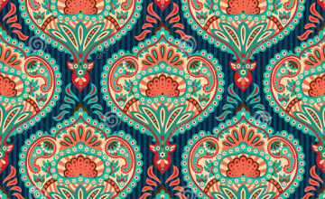 Oriental Pattern Wallpaper