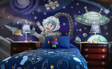 Outer Space Wallpaper Mural
