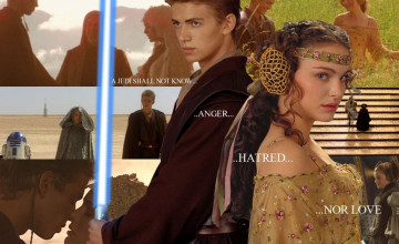 Padme and Anakin Wallpaper