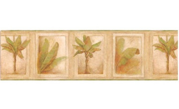 Palm Tree Wallpaper Border