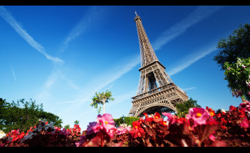 Paris France Eiffel Tower Wallpapers