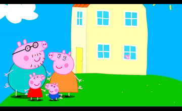 Peppa Pig House HD Wallpapers